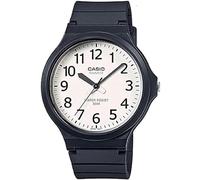 Casio Men's Quartz 50M White Dial Watch - MW-240-7BVDF