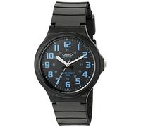 Casio MW240 Series | Men’s Quartz Watch | 50M WR | Large Resin Case | Resin Glass | Resin Band | Large Arabic Numerals | Analog Watch | Easy to Read Display | 3 Year Battery