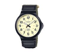 Casio MW240 Series | Men’s Quartz Watch | 50M WR | Large Resin Case | Resin Glass | Resin Band | Large Arabic Numerals | Analog Watch | Easy to Read Display | 3 Year Battery