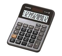 Casio MX-120B - Calculator (Desktop, Basic Calculator, 12 Digits, 1 Lines, Battery/Solar, Black, Grey), grey