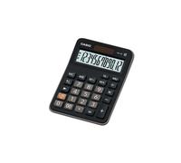 Casio MX-12B 12 Digit Desktop Calculator Black MX-12B-W-EC