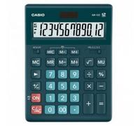 CASIO CALCULATOR OFFICE GR-12C-DG GREEN, 12-DIGIT DISPLAY