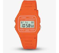 Casio Orange Rubber Digital Watch F-91WC-4A2EF