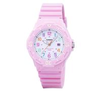 Casio Pink Resin Strap Rotary Timer Bezel LRW-200H-4B2VDF Womens Ladies Watch