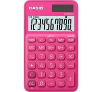 CASIO POCKET CALCULATOR SL-310UC-RD RED, 10-DIGITAL DISPLAY
