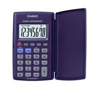 Casio Pocket Calculator with Euro Conversion 8 Digit Blue (HL-820VER)