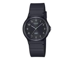 Casio POP Analog Bio Based Resin Strap Black Dial Quartz MQ-24B-1B Unisex Watch