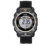 Casio Pro Trek Digital Fabric Strap Solar PRG-69B-1 100M Black Dial Men's Watch