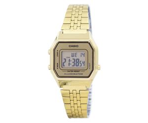 Casio Quartz Stainless Steel Illuminator LA680WGA-9DF Women's Ladies Watch