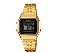 CASIO Quartz Women's Wrist Watch LA680WGA-1B |Retro Design, LED Light, Stopwatch