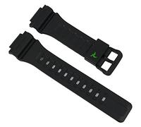 Casio replacement watchstrap, resin band, black for STL-S100H 10462707