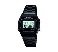 Casio Retro Unisex Digital Watch B640WB with Stainless Steel Strap
