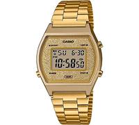 Casio Retro Unisex Digital Watch B640WB with Stainless Steel Strap