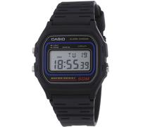 Casio Timeless W-59-1VQES - Man - 37 mm - Digital - Quartz - Plexi Glass Black 18 mm