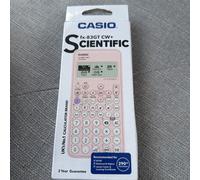 Casio fx-83GTCW+ Scientific Calculator Pink (UK Version) - Upgrade from previous fx-83GTCW model