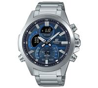 Casio Silver Mens Analogue-Digital Watch Edifice ECB-30D-2AEF