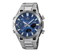 Edifice Ecb-2300 47.6mm 10atm Quartz Analog-digital Watch Silver Men