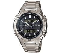 Casio Silver Mens Analogue-Digital Watch Wave Ceptor WVA-M650TD-1AER