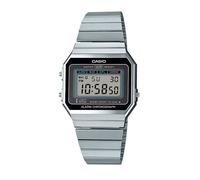 Casio Silver Unisexs Digital Watch Casio Collection A700WE-1AEF