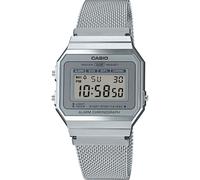Casio Silver Unisexs Digital Watch Casio Collection A700WEM-7AEF