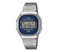 Casio Silver Unisexs Digital Watch Casio Collection Vintage A140WE-2AEF
