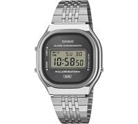Casio Silver Unisexs Digital Watch Casio Collection Vintage A140WE-8AEF