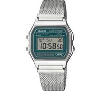 Casio Silver Unisexs Digital Watch Casio Collection Vintage A158WEM-3EF