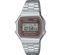 Casio Silver Unisexs Digital Watch Casio Collection Vintage A168WA-5AYES