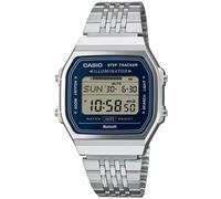 Casio Silver Unisexs Digital Watch Casio Collection Vintage ABL-100WE-2AEF