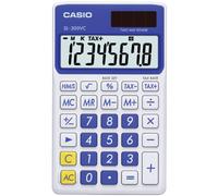 Casio SL-300VC Standard Function Calculator, Blue