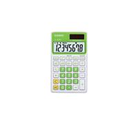 Casio SL-300VC Standard Function Calculator Green 2.75 x 4.63
