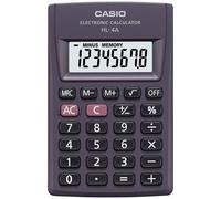 CASIO Calculator SL-310UC, 10 Digits, Trendy Colours, Tax Calculation, Thousands Subdivision, Solar/Battery Operated, Light Blue