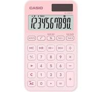 CASIO SL-310YC Calculator with Time Calculation, Light Pink
