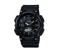 CASIO Solar Power Analogue Water Resistant Matte Black Watch - AQ-S810W-1A2VEF