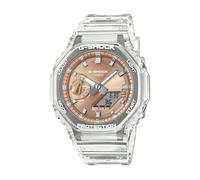 Casio Unisex G-Shock Metallic Orange Dual Display Watch GA-2100BM-7A5ER