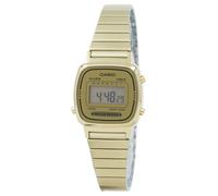 Casio Stainless Steel Alarm Timer Grey Dial LA670WGA-9DF Women's Ladies Watch