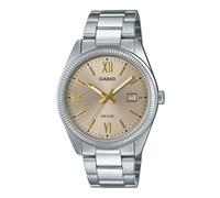 Casio Standard Analog Beige Dial Dress Quartz MTP-1302DD-9AV Men's Watch