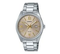 Casio General Line Watch: Beige MTP-1302DD-9AVDF, Beige, Modern, Beige, Modern