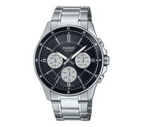 Casio Mtp1374d1a3vd 5atm 47mm Watch Silver Men