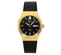 Casio Standard Analog Leather Strap Black Dial Quartz MTP-E735GL-1AV Men's Watch