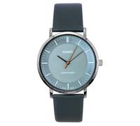 Casio Standard Analog Leather Strap Grey Dial Quartz MTP-VT04L-8E Men's Watch