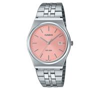 Casio Standard Analog Pink Dial Dress Quartz Steel Unisex Watch MTP-B145D-4AV
