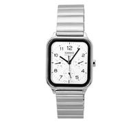 Casio Standard Analog Stainless Steel White Dial Quartz MTP-M306D-7AV Mens Watch