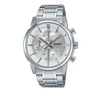 Casio Standard Chronograph Silver Dial Quartz MTP-E510D-7AV Men's Watch