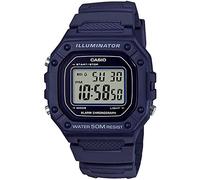 [Casio] Standard Digital W-218H-2A Wristwatch, Men's, Women's, Cheap Casio Tipkashi, Petite Pla, Navy [Parallel Import], Belt Type:, Belt Type: