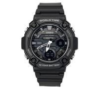Casio Standard Grey Dial Resin Strap Quartz Sports AEQ-120W-1BV Men's Watch