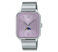 CASIO Standard Moon Phase Analog Men's Watch MTP-M305D-6AV Metal Band Lilac new