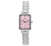 Casio Standard Pink Dial Quartz Dress Stainless Steel LTP-V009D-4E Women's Watch
