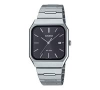Casio Standard Quartz Black Dial Steel Strap Unisex Watch MTP-B185D-1AVEF