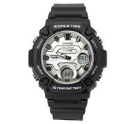 Casio Standard Silver Dial Quartz Sports 100M AEQ-120W-7AV Men's Watch